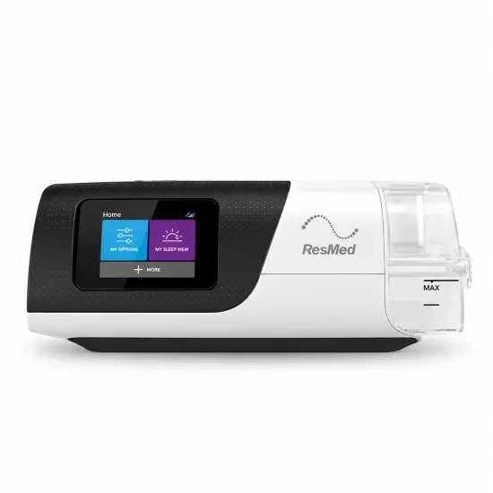 ResMed AirSense 11 Elite CPAP Cihazı + HumidAir Nemlendirici + F40 Maske