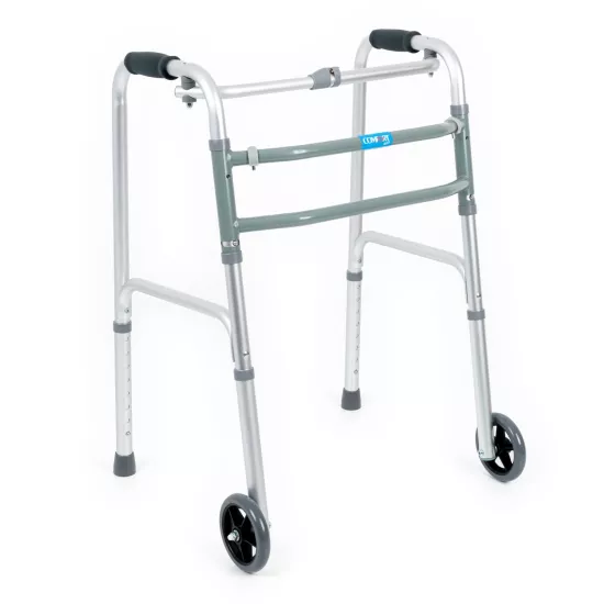 Comfort Plus DM-912 Tekerlekli Alüminyum Walker 