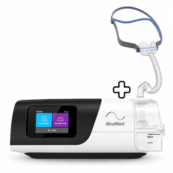 ResMed AirSense 11 Elite CPAP Cihazı + HumidAir 11 Nemlendirici + AirFit N30 Maske