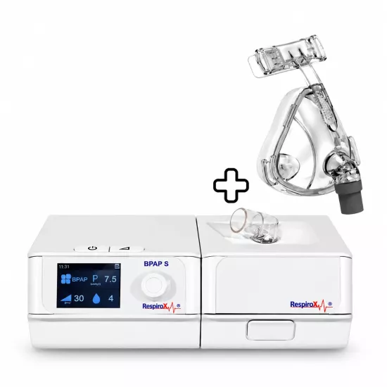 Respirox SoundSleep BiPAP ST Cihaz Maske Dahil