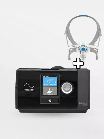 ResMed AirSense 10 Elite CPAP Cihazı + N20 Nazal Maske Orta Boy