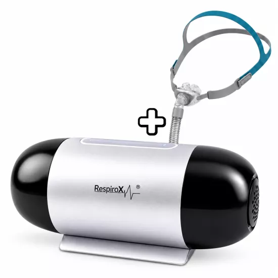 Respirox M1 Mini Auto CPAP Cihazı – P2 Maske Dahil