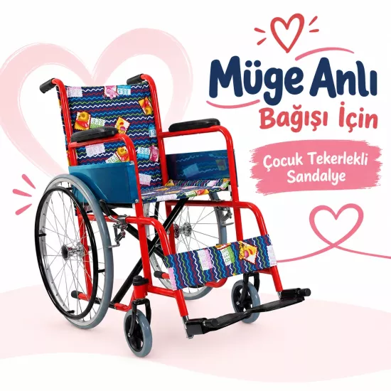 Müge Anlı ile Tekerlekli Sandalye Bağışı