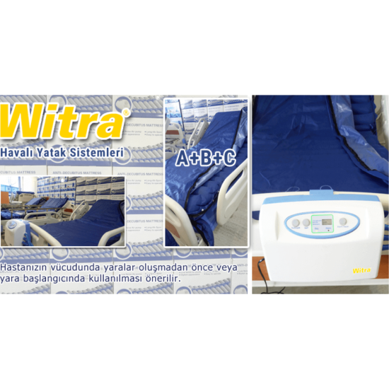 Witra A+B+C Boru Tipi Havalı Yatak 12 Cm 