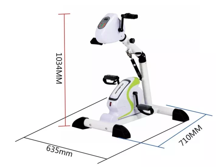 Çift Pedallı Elektrikli Egzersiz Bisikleti | Rehabilitasyon Cihazı