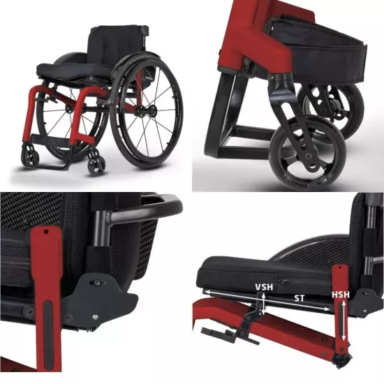 Meyra FEMTO R 1.180 Aktif Tekerlekli Sandalye