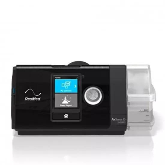 ResMed AirSense AutoSet Otomatik CPAP Cihazı + HumidAir Nemlendirici + N30i Maske