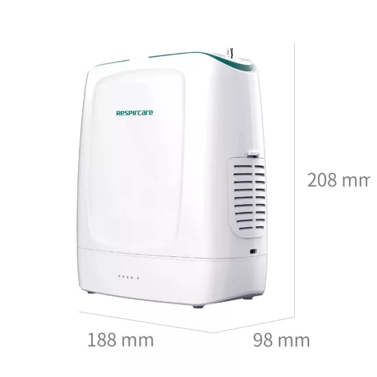 Respircare PO5 Taşınabilir Oksijen Konsantratörü 24 Cell Batarya