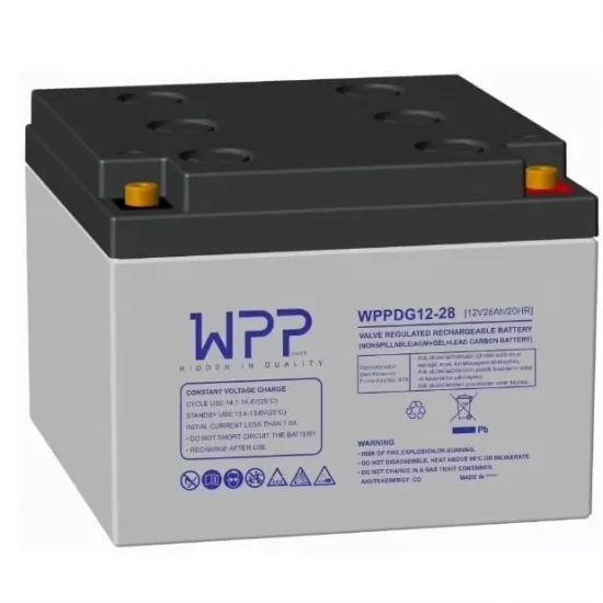 WPP 12V 28AH Jel Akü
