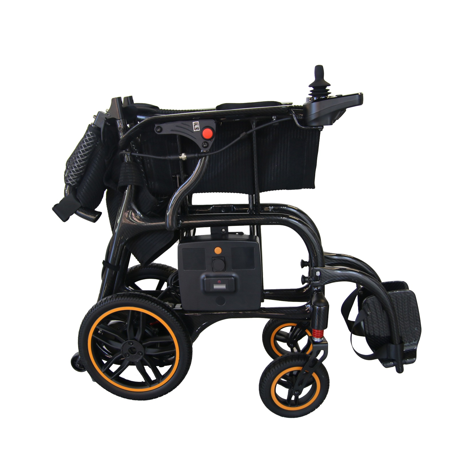 S470 Scuba Karbon Fiber Akülü Tekerlekli Sandalye
